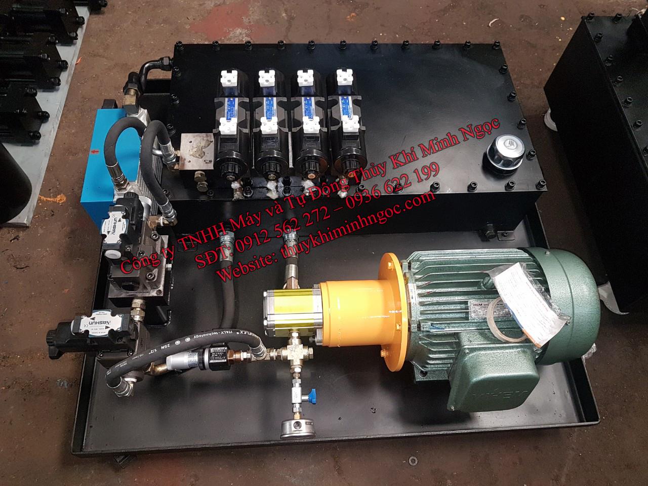 Trạm nguồn thủy lực phục vụ công nghiệp