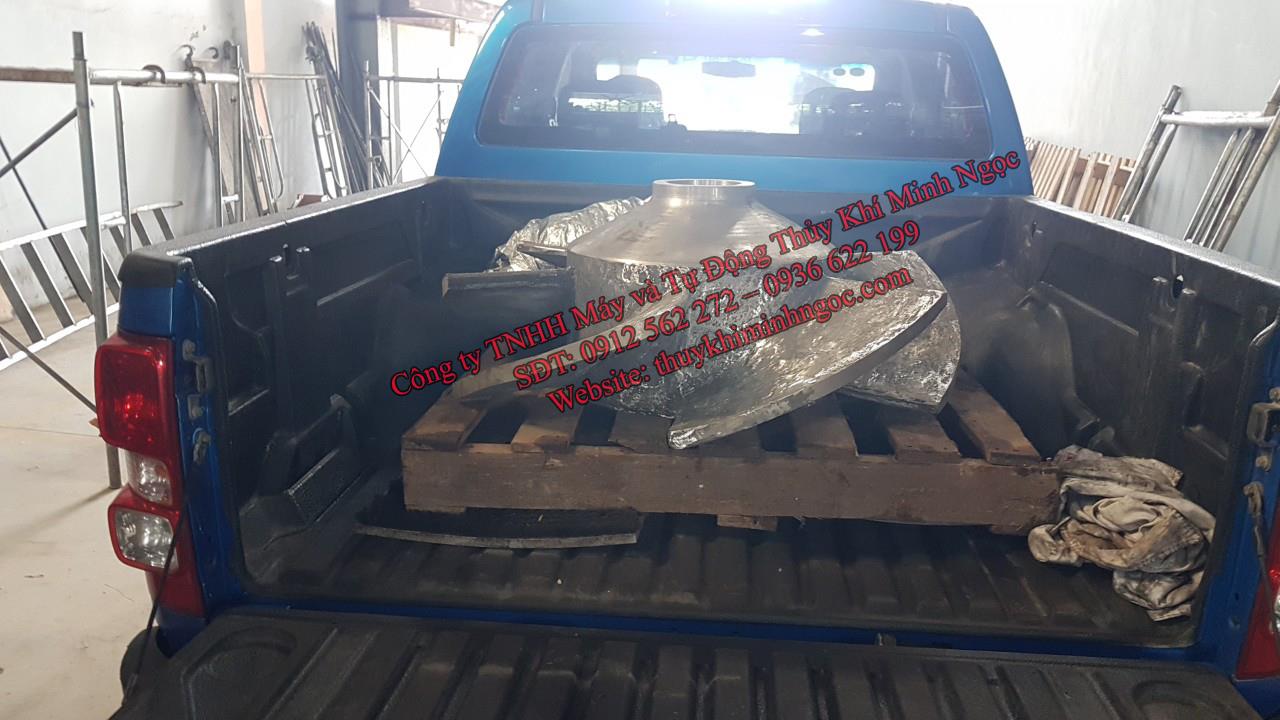 Chế tạo đúc và gia công cánh bơm cho nhà máy hóa chất