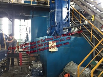 Chế tạo hệ thống náp rác bằng thủy lực cho nhà máy rác CN